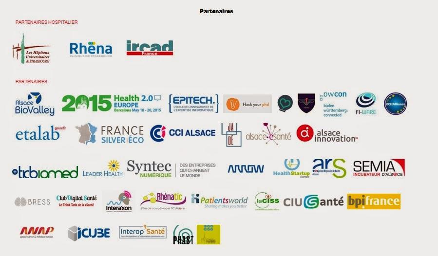 Sur votre agenda : Hacking Health, le rendez-vous européen pour la santé et l’innovation à Strasbourg du 19 au 22 mars 2015 Sur votre agenda : Hacking Health, le rendez-vous européen pour la santé et l’innovation à Strasbourg du 19 au 22 mars 2015