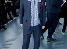 Louis Vuitton : Front Row - Paris Fashion Week - Menswear F/W 2015-2016