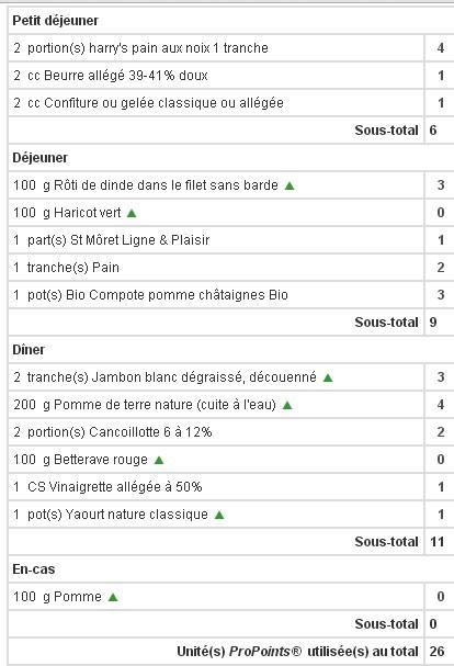 MENU DU JOUR MENU DU JOUR