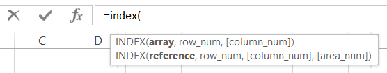 Index/Match 4 paramètres