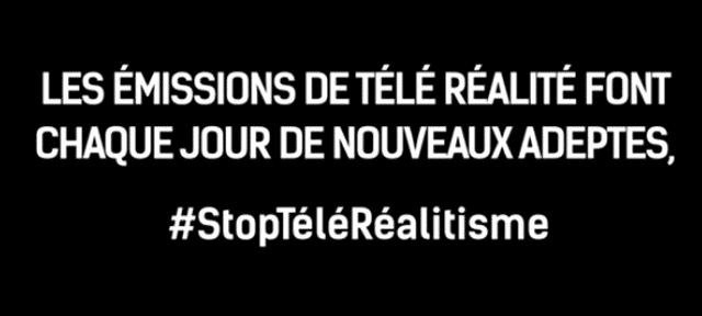 Un spot choc parodique pour dénoncer les dangers de la télé-réalité StopTéléRéalitisme2