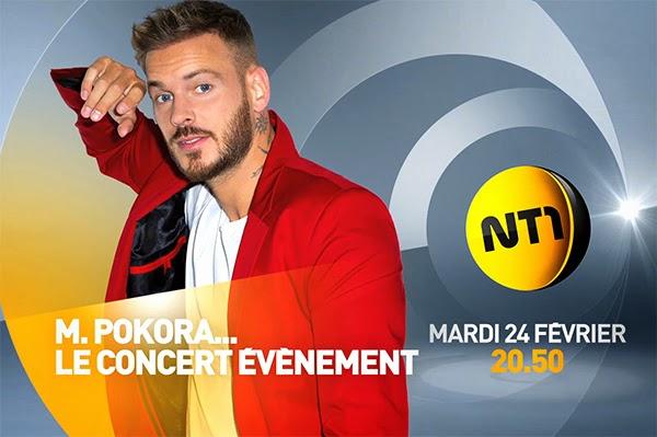 M. Pokora : NT1 diffusera son concert du Théâtre du Chatelet mardi 24 février