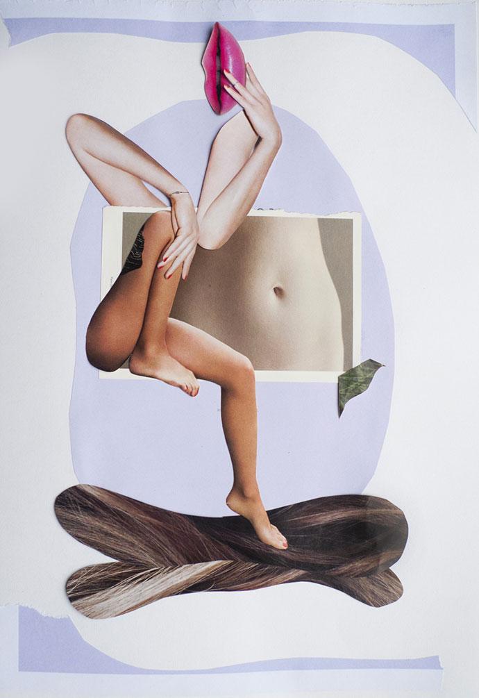 Les collages narratifs et graphiques de Vincent Junier Telling stories through collages by Vincent Junier