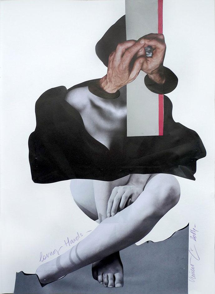 Les collages narratifs et graphiques de Vincent Junier Telling stories through collages by Vincent Junier