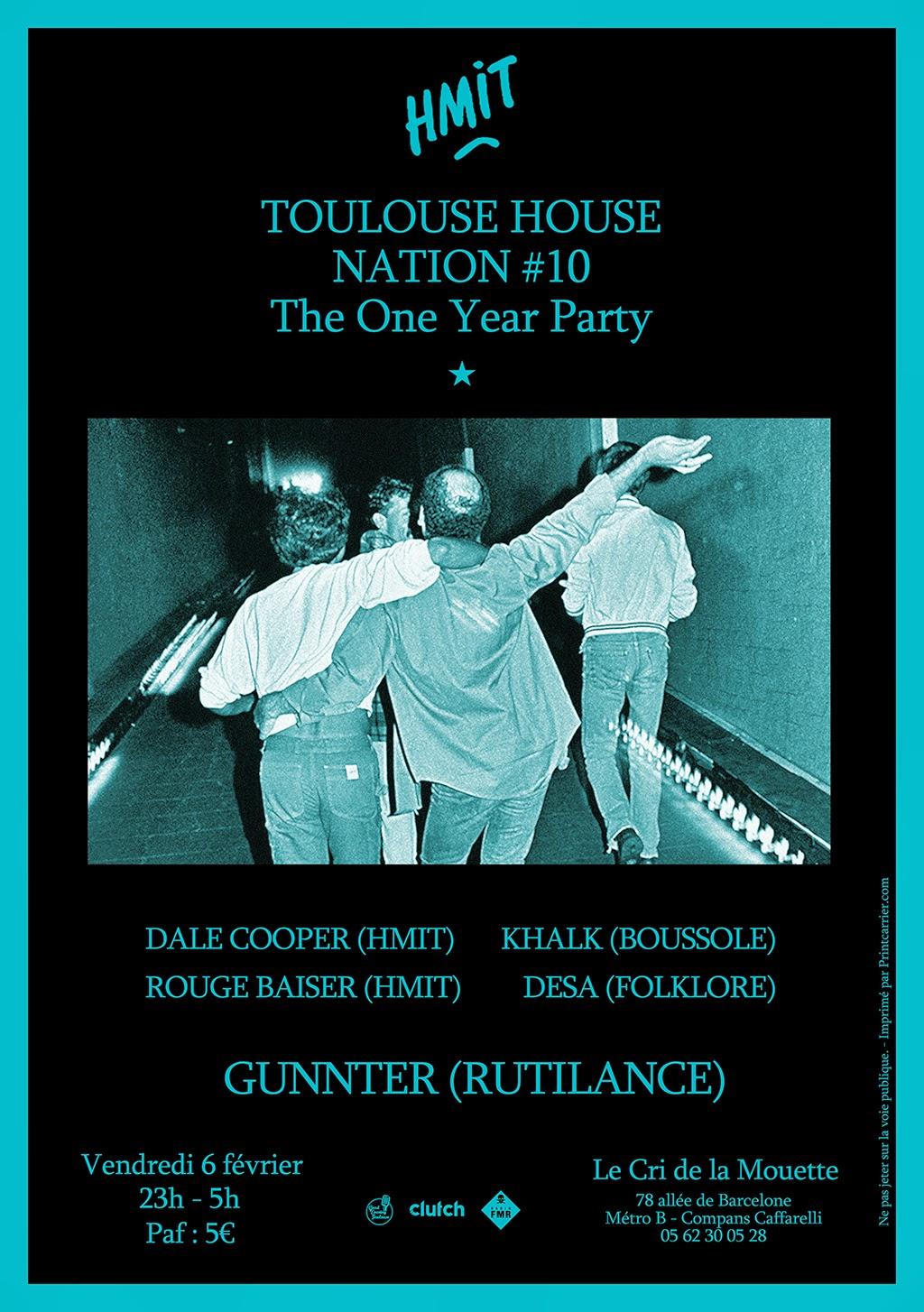 Toulouse House Nation #10 - The One Year Party! - Khalk