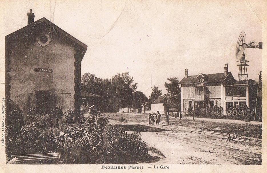 Samedi 6 février 1915. Il paraitrait que les Allemands auraient bombardé la gare et le village de Bezannes Samedi 6 février 1915. Il paraitrait que les Allemands auraient bombardé la gare et le village de Bezannes