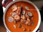 Sauce tomate boulettes et saucisses du Parrain (Pasta Recipe – Herbed Meatballs – The Godfather ) SaucTomatBouletSauciParrainBLOG12