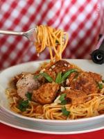 Sauce tomate boulettes et saucisses du Parrain (Pasta Recipe – Herbed Meatballs – The Godfather ) SaucTomatBouletSauciParrainBLOG24