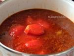 Sauce tomate boulettes et saucisses du Parrain (Pasta Recipe – Herbed Meatballs – The Godfather ) SaucTomatBouletSauciParrainBLOG7