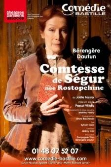 Comtesse de Ségur, née Rostopchine à la Comédie Bastille