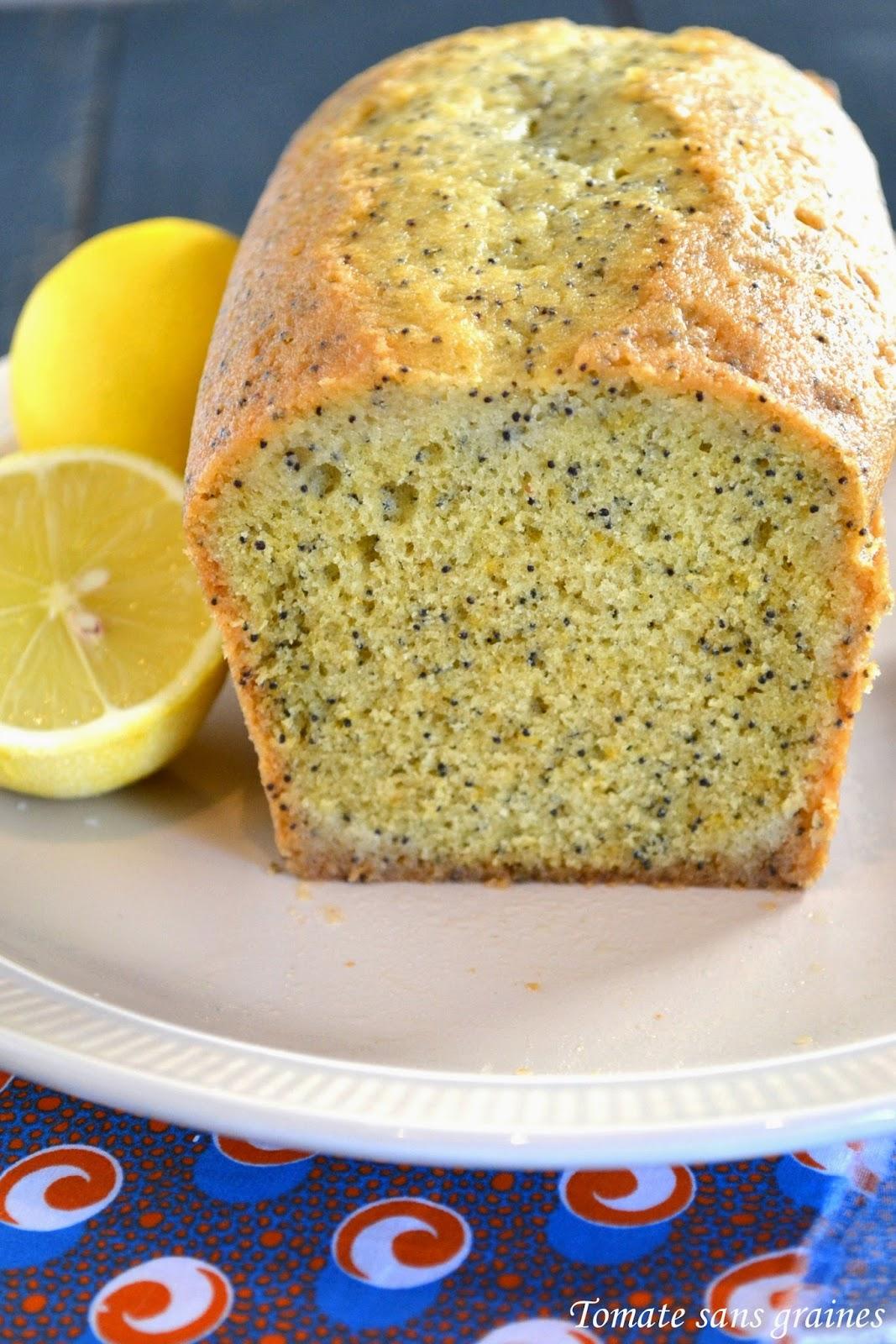 Cake citron-pavot Cake citron-pavot