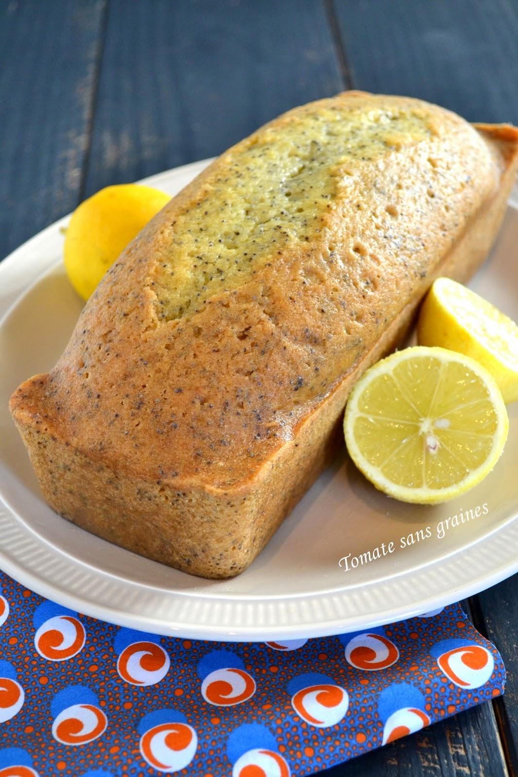 Cake citron-pavot Cake citron-pavot