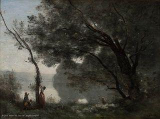 6 février 2008 | Jean-Paul Bota,  D’après  Souvenir de Mortefontaine  de Jean-Baptiste Corot