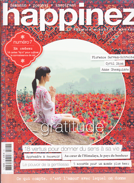 Happinez, un magazine qui fait du bien Happinez, un magazine qui fait du bien
