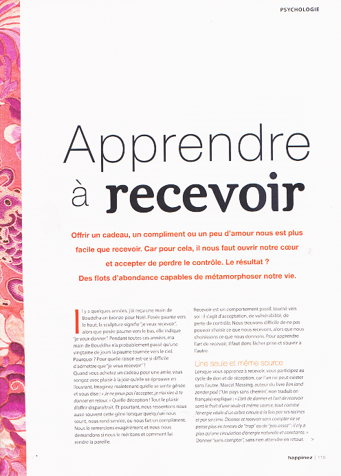 Happinez, un magazine qui fait du bien Happinez, un magazine qui fait du bien