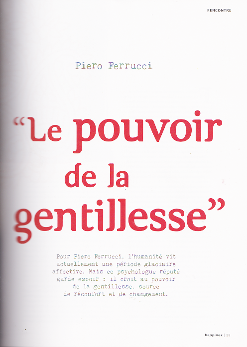 Happinez, un magazine qui fait du bien Happinez, un magazine qui fait du bien