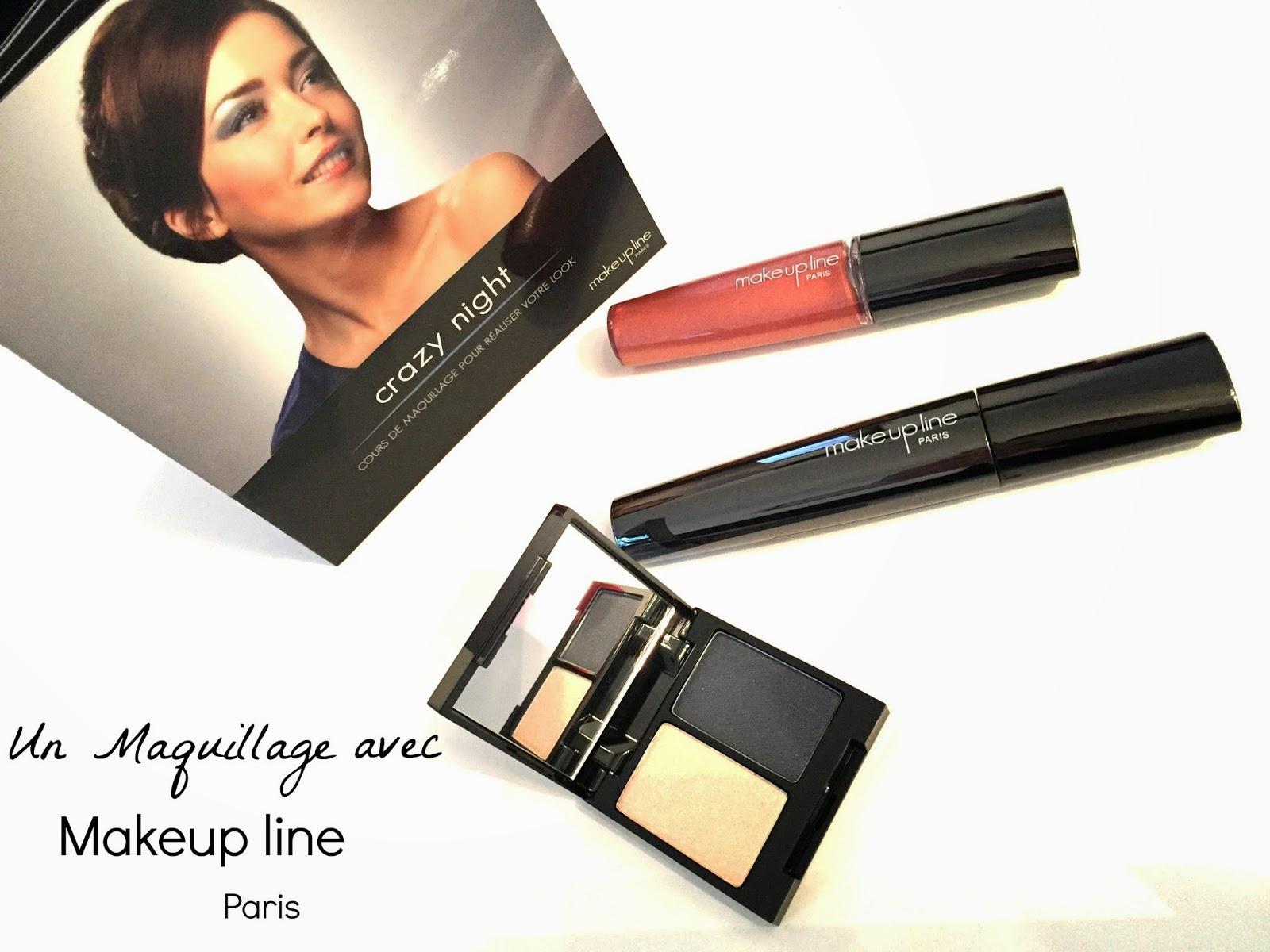 Un maquillage avec une toute nouvelle marque : Makeup Line Paris