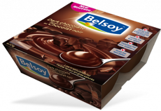 Pouding au chocolat Belsoy