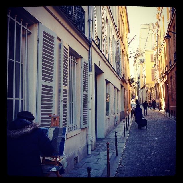 La semaine des belles découvertes #365photosduquotidien Peindre et repeindre (7 février)