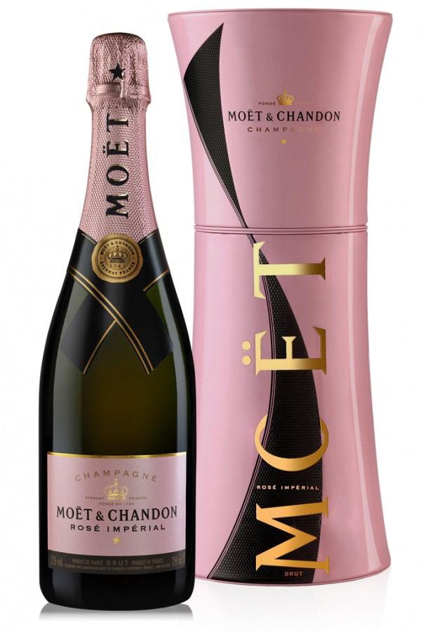 Un coffret Saint-Valentin rosé pour Moët & Chandon