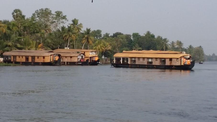 Les Backwaters du Kerala en péniche