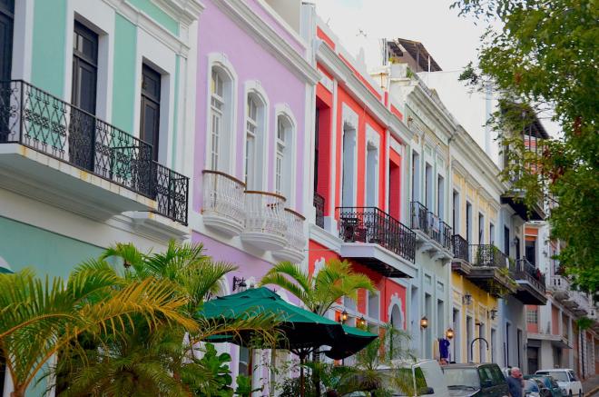 Hola San Juan, Puerto Rico coloful
