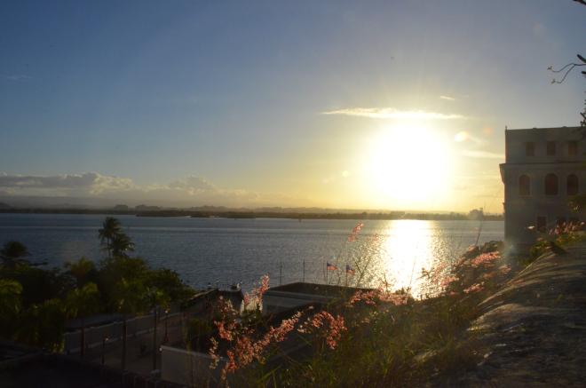 Hola San Juan, Puerto Rico sunset
