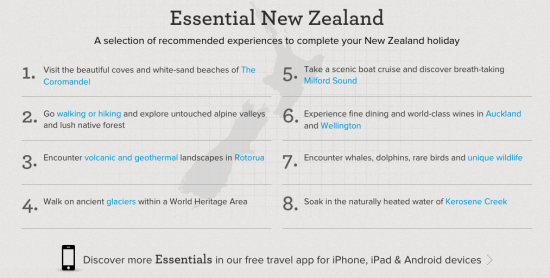 T’as réussi ton expérience de touriste toi ? NZ