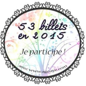 53 Billets en 2015 #2: Ma plus belle histoire d'amour Semaine 7 53 Billets en 2015 #2: Ma plus belle histoire d'amour Semaine 7