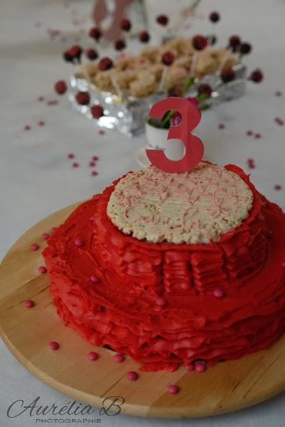 gâteau anniversaire crème au beurre