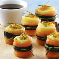 Idées recettes pour la Saint Valentin Makis au saumon