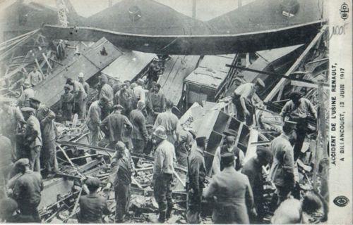 1917  - L'accident de Renault à Billancourt...