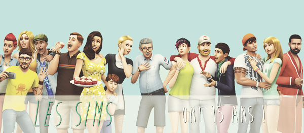 15 ans de Sims 15 ans de Sims