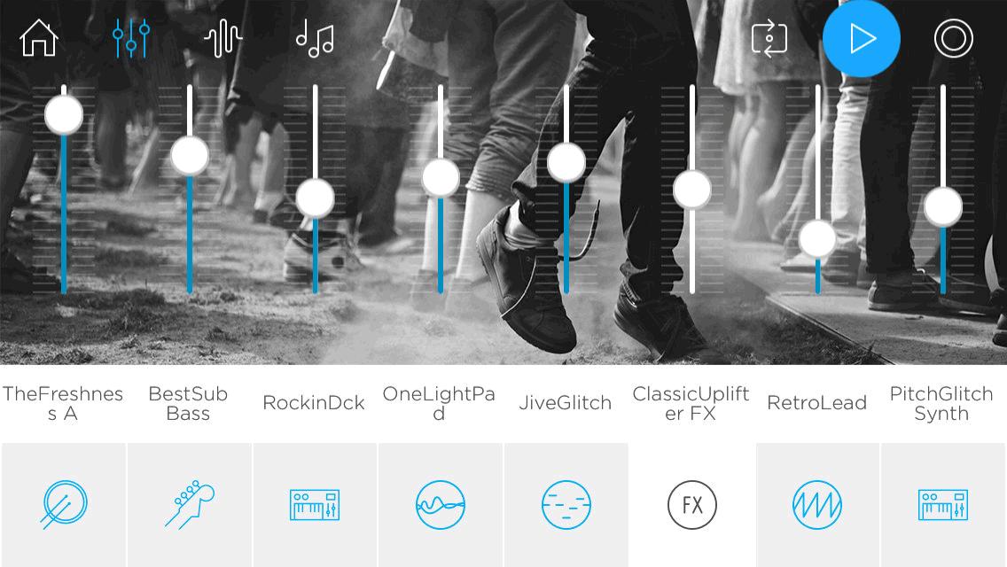 Créer une chanson avec Music Maker Jam sur iPhone Inapp FR Créer une chanson avec Music Maker Jam sur iPhone