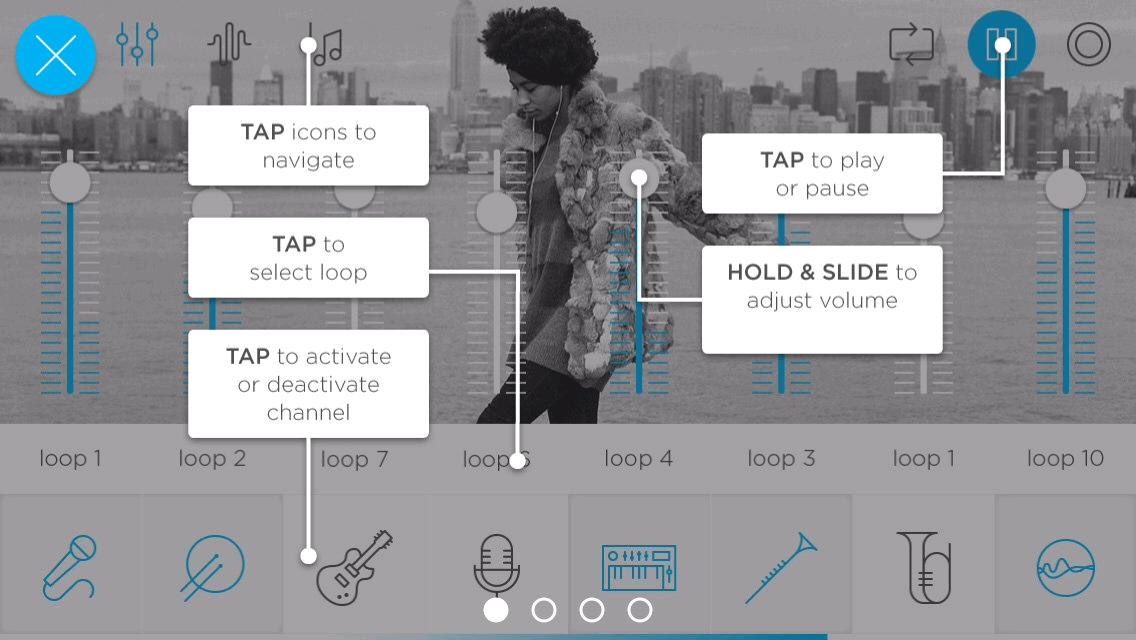 Créer une chanson avec Music Maker Jam sur iPhone Tutorial MMJ iPhone INT Créer une chanson avec Music Maker Jam sur iPhone