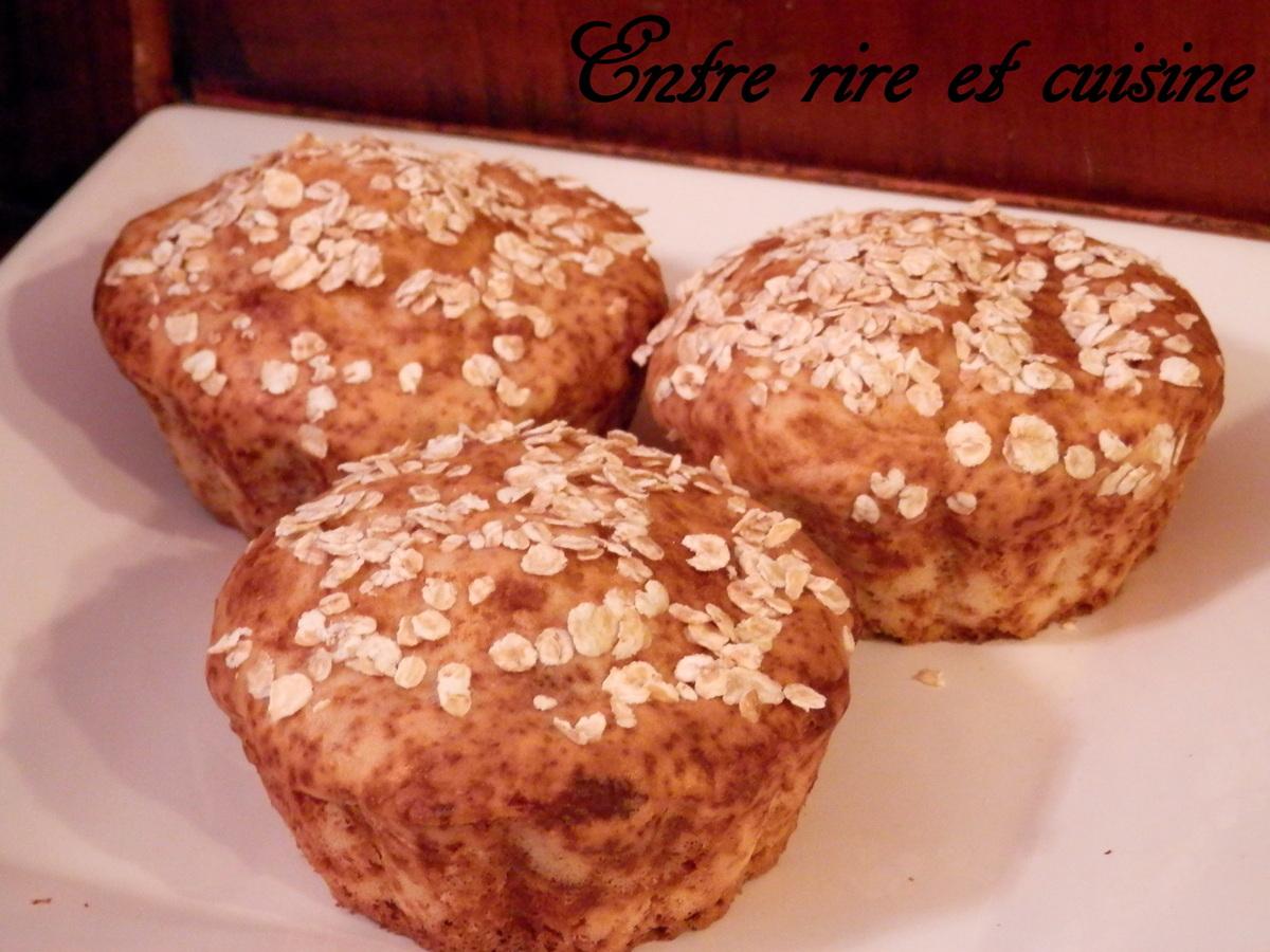 Muffins aux Yaourts et Chocolat {sans oeufs}
