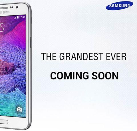 Samsung fait du teasing pour son Galaxy Grand 3 en Inde