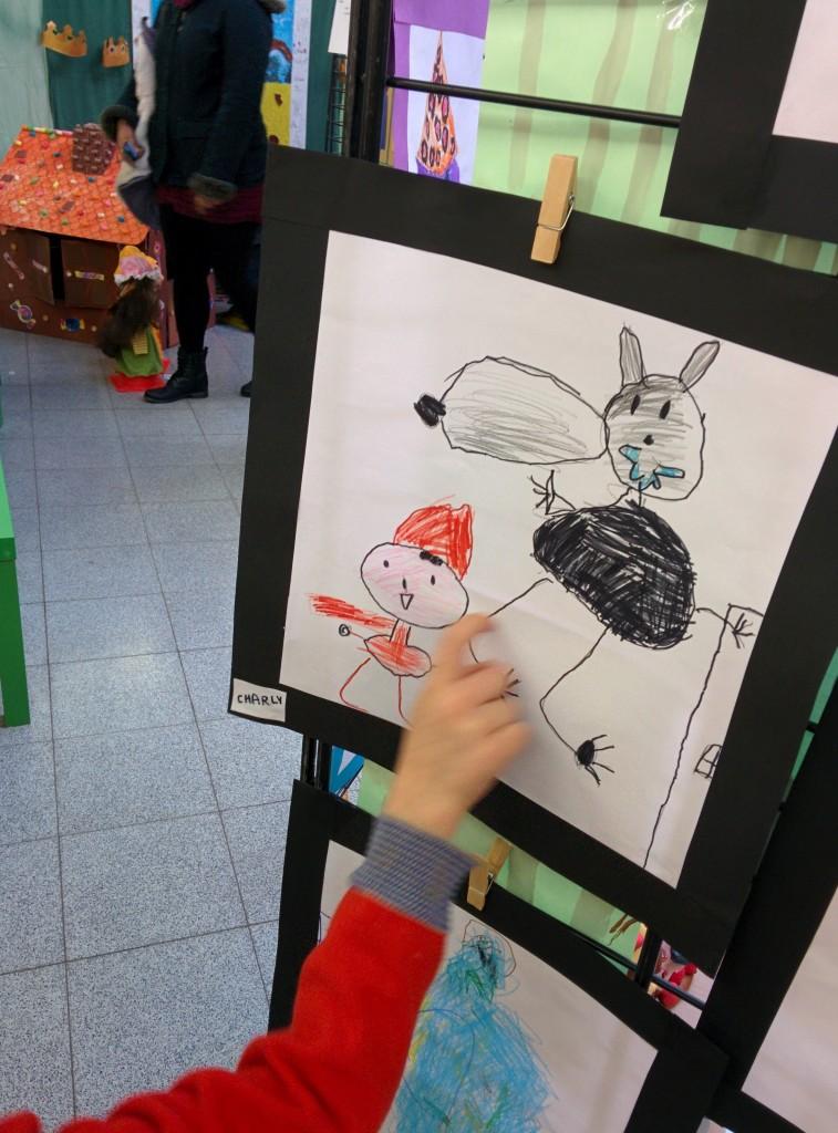 Les comtes de la forêt Le loup et le chaperon rouge de Charly