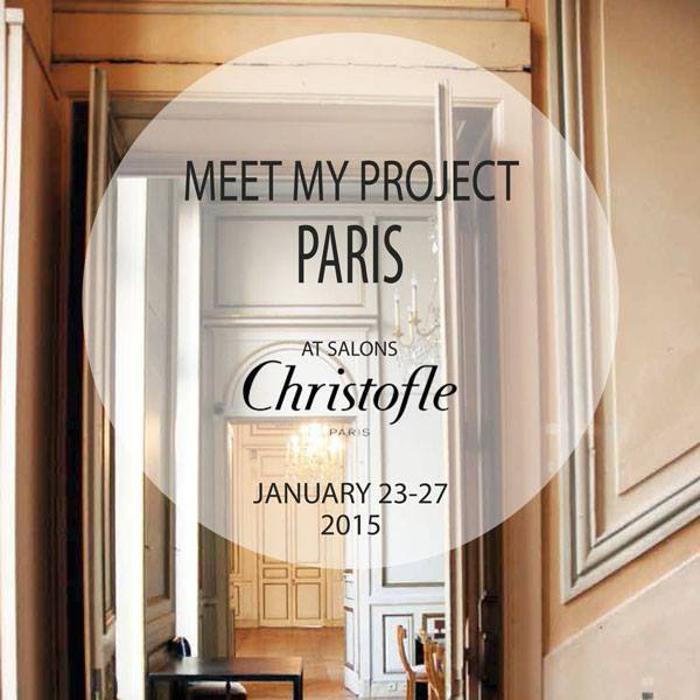 Christofle Meetmyproject exposition Paris