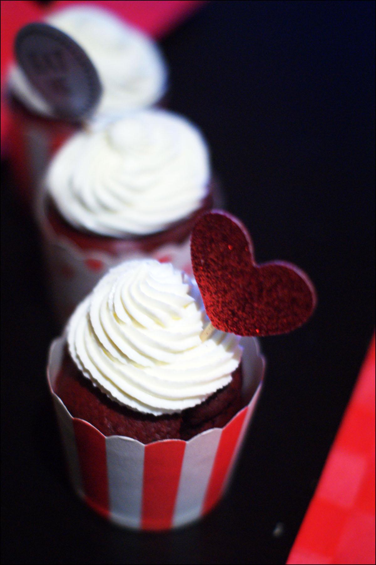 Cupcake Red Velvet (St Valentin)