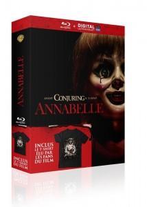 Les collectors de la seconde semaine de Février 2015 annabelle-t-shirt-blu-ray-warner-bros-home-entertainment