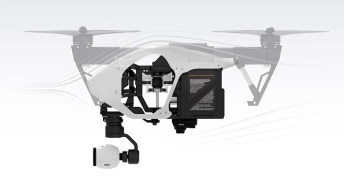 Filmer en 4K et à 360° grâce au drone DJI Inspire 1