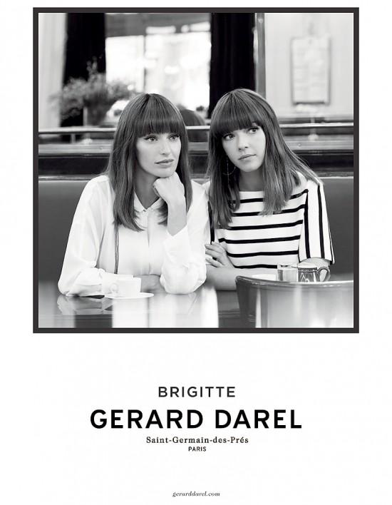 Les chanteuses du groupe Brigitte, nouvelles égéries de Gerard Darel brigitte duo darel