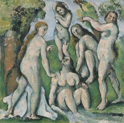 Cézanne 65.3 x 65.3 cm; Öl auf Leinwand
