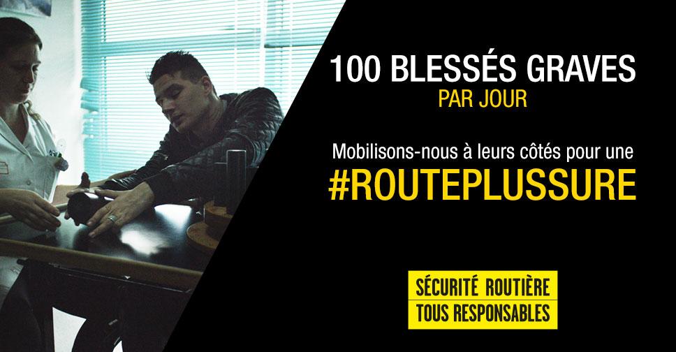 #routeplussure : le spot coup de poing de la Sécurité Routière #routeplussure : le spot coup de poing de la Sécurité Routière
