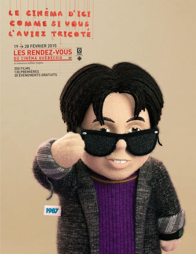 #FilmMTL Les Rendez-vous du @Qc_Cinema vous invitent à tricoter serré avec la crème des films québécois #RVCQ15 1_Visuel 1987_moy