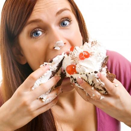 Woman-Eating-Cake