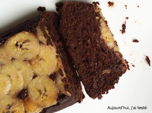 Aujourd'hui, j'ai testé –un fondant chocolat-banane sans beurre ni gluten image