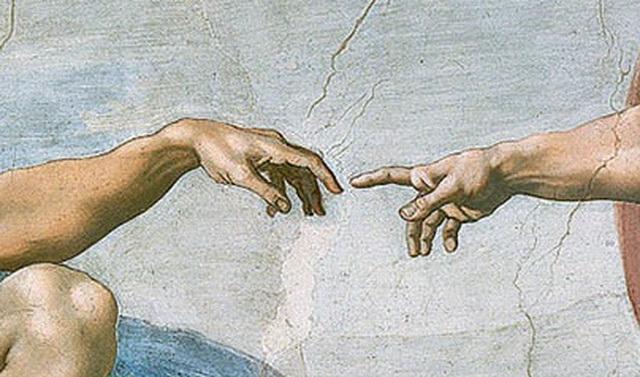 Mercredi Détail de la Création d'Adam.