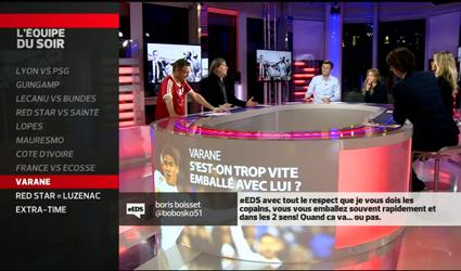 Une Social TV à taille humaine avec l’Equipe du Soir Tweet-EDS